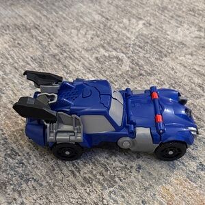 Switch and Go Transforming Blue and Gray Toy Car
